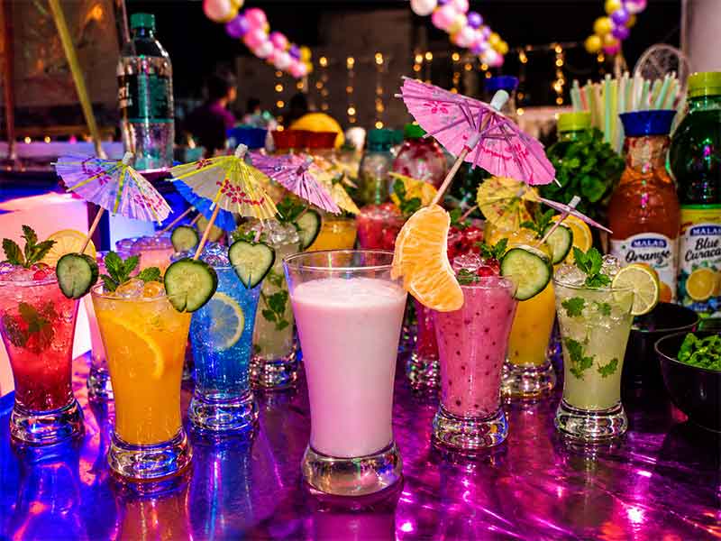 Welcome Drinks for Catering Events in Kolkata